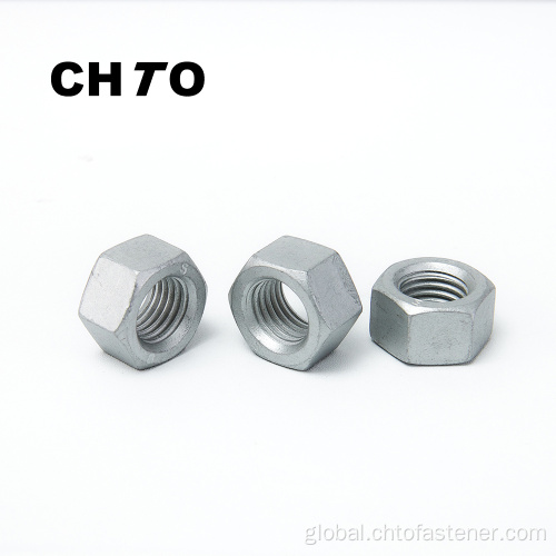 Coarse Tooth Hexagon Nuts ISO 4032 Grade 10 Hexagon nuts Dacromet Manufactory